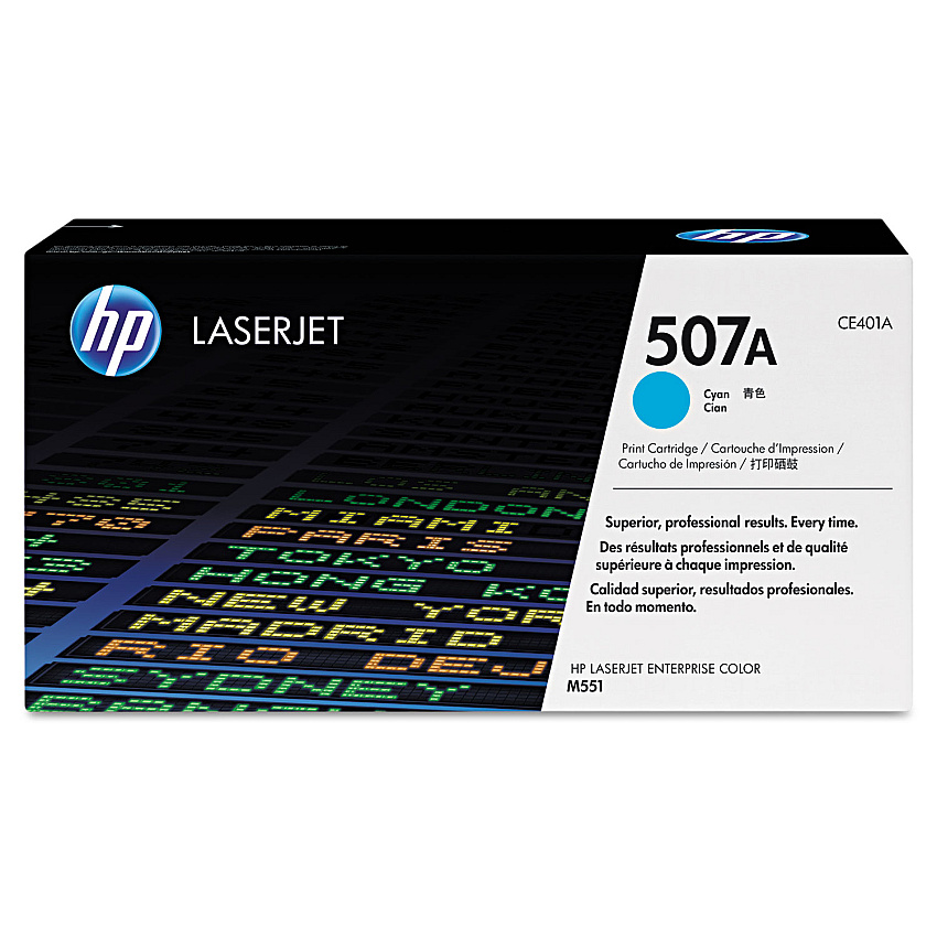 HP CE401A Cyan Toner Cartridge