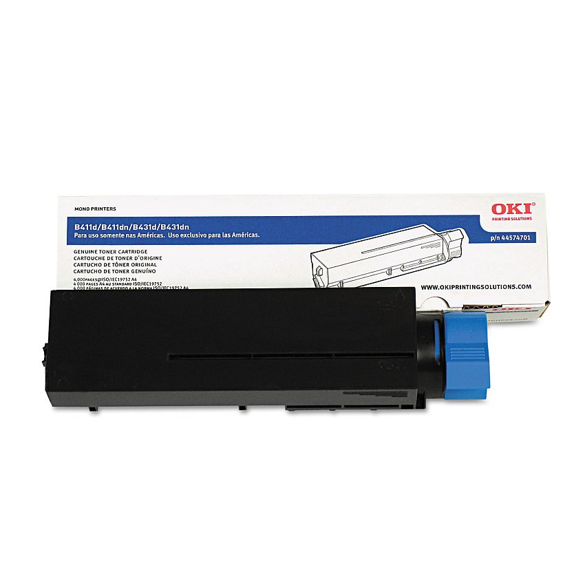 Okidata 44574701 Black Toner Cartridge