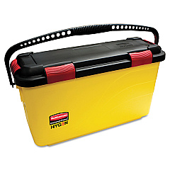 Rubbermaid Commercial HYGEN HYGEN Charging Bucket, Yellow (Q95088YW)