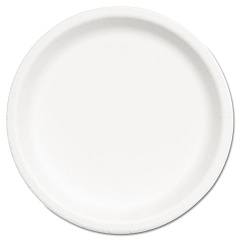 AbilityOne 7350008993054, SKILCRAFT, Paper Plates, 6" dia, 0.5" Deep, White, 1,000/Box