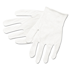 MCR Safety Cotton Inspector Gloves, Men's, Reversible, Dozen (8600C)
