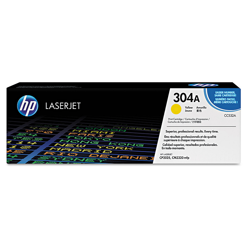 HP CC532A Yellow Toner Cartridge