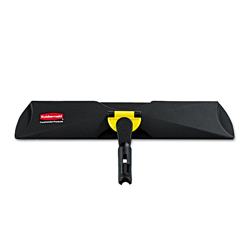 Rubbermaid Commercial HYGEN HYGEN Quick Connect Single-Sided Frame, 18w x 3 3/8d, Plastic, Black (Q559BLA)