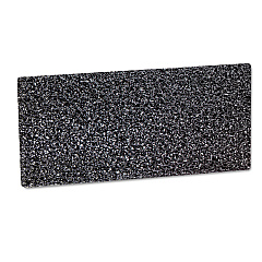 3M Doodlebug High-Productivity Stripping Pad, 4.63 x 10, Black, 10 Pads/Box, 4 Boxes/Carton (05241)