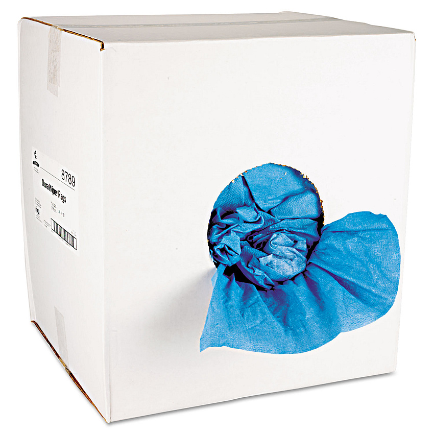Chicopee VeraClean Critical Cleaning Wipes, Creped Texture, Crumple, 14 x 14, Blue, 250/Carton (8789)