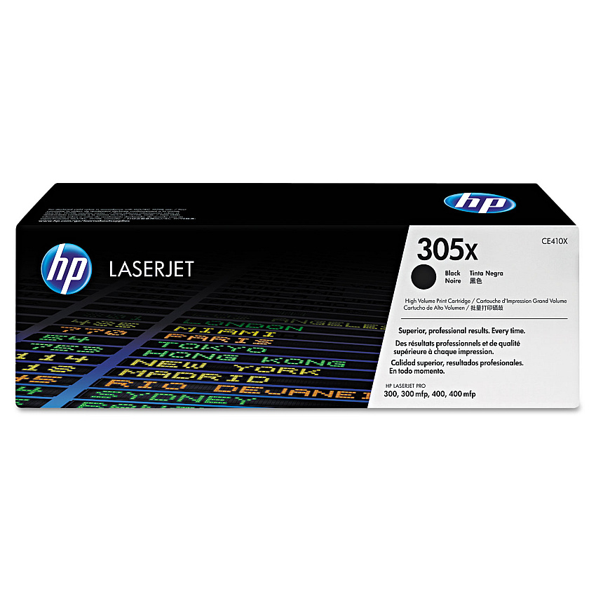HP CE410X Black Toner Cartridge