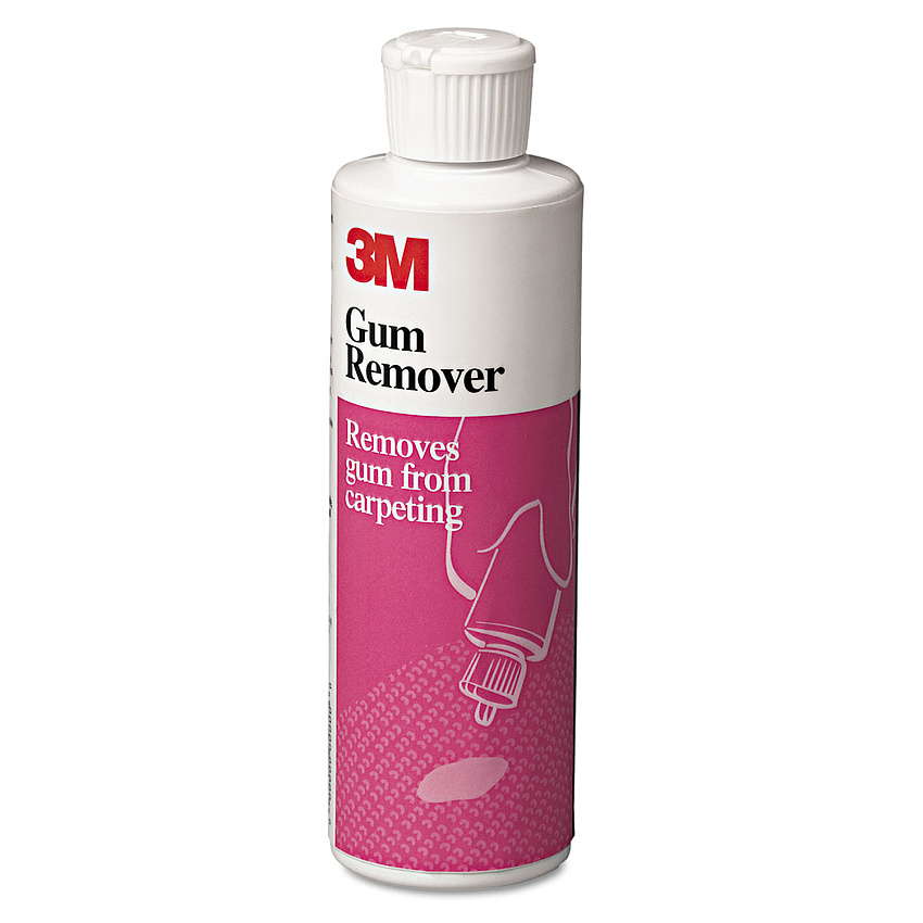 3M Gum Remover, Orange Scent, Liquid, 8 oz. Bottle, 6/Carton (34854CT)