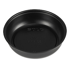 Dart Polystyrene Souffle Portion Cups, 3.5 oz, Black, 250/Bag, 10 Bags/Carton (DSS3)