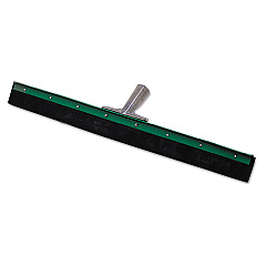 Unger Aquadozer Heavy-Duty Floor Squeegee, Straight, For Use With: AL14T, 18" Wide Blade, Black/Green (FP45)