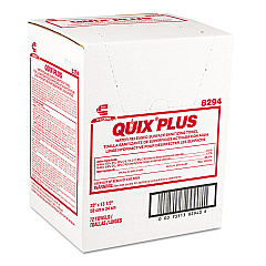 Chix Quix Plus Cleaning and Sanitizing Towels, 13.5 x 20, Pink, 72/Carton (8294)