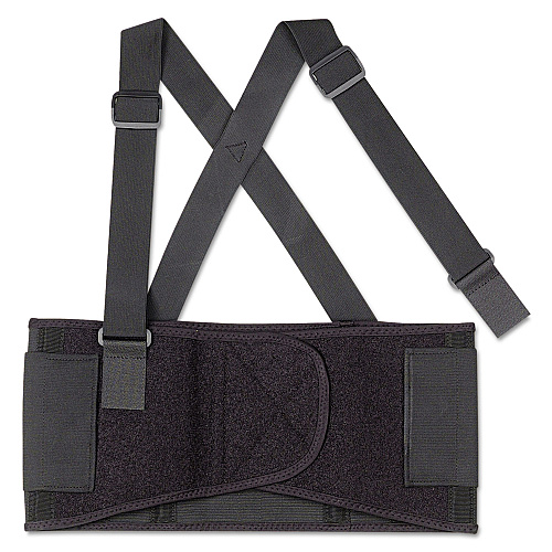 ergodyne ProFlex 1650 Economy Elastic Back Support Brace, Small, 25" to 30" Waist, Black (11092)