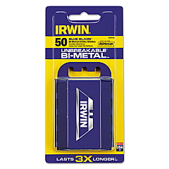 IRWIN Utility Knife Bi-Metal Traditional Replacement Blades, 50/Pack (2084300)
