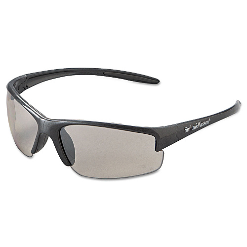 Smith & Wesson Equalizer Safety Eyewear, Gun Metal Frame, Indoor/Outdoor Lens (21298)