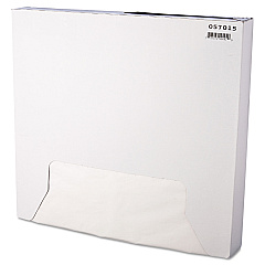 Bagcraft Grease-Resistant Paper Wraps and Liners, 15 x 16, White, 1,000/Box, 3 Boxes/Carton (057015)