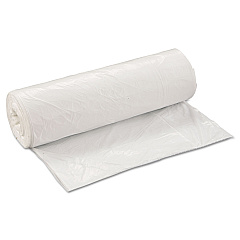 Inteplast Group Low-Density Commercial Can Liners, 45 gal, 0.7 mil, 40" x 46", White, 100/Carton (SL4046XHW2)