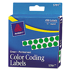 Avery 05791 Color Coding Labels