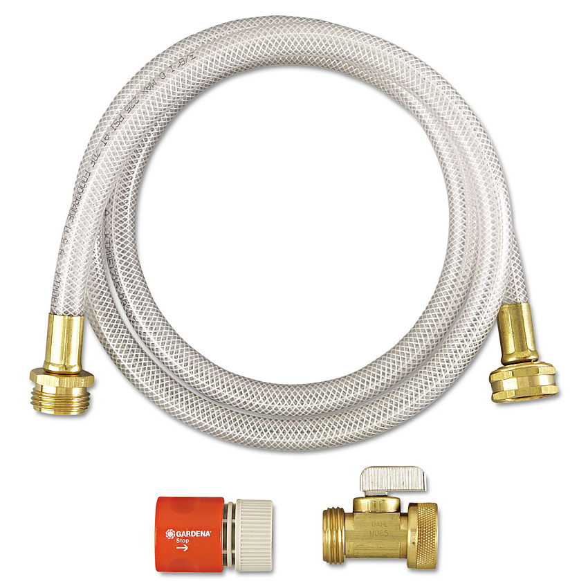 Diversey RTD Water Hook-Up Kit, Switch, On/Off, 3/8 dia x 5 ft (D3191746)