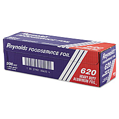 Reynolds Wrap Heavy Duty Aluminum Foil Roll, 12" x 500 ft, Silver (620)