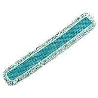 Rubbermaid Commercial HYGEN HYGEN Dust Mop Heads With Fringe, Green, 48", Microfiber (Q449)