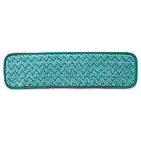 Rubbermaid Commercial Microfiber Dust Pad, 18.5 x 5.5, Green (Q412GRE)