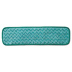 Rubbermaid Commercial Microfiber Dust Pad, 18.5 x 5.5, Green (Q412GRE)