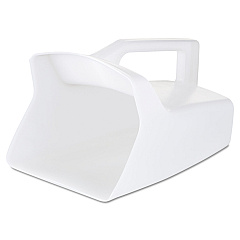 Rubbermaid Commercial Bouncer Bar/Utility Scoop, 64oz, White (2885WHI)