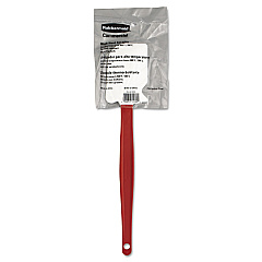 Rubbermaid Commercial High-Heat Cook's Scraper, 13 1/2", Red/White (1963RED)