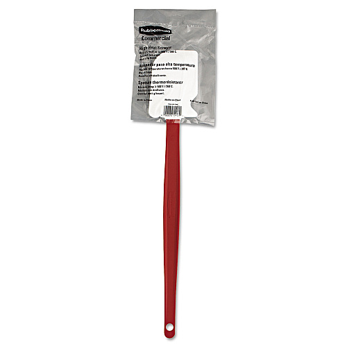 Rubbermaid Commercial High-Heat Cook's Scraper, 16 1/2", Red/White (1964RED)