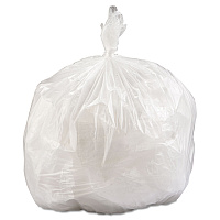 Inteplast Group High-Density Commercial Can Liners Value Pack, 33 gal, 14 microns, 33" x 39", Clear, 250/Carton (VALH3340N16)