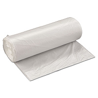 Inteplast Group High-Density Commercial Can Liners Value Pack, 60 gal, 19 microns, 38" x 58", Clear, 150/Carton (VALH3860N22)