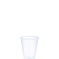 Dart Conex Galaxy Polystyrene Plastic Cold Cups, 5 oz, 100 Sleeve, 25 Sleeves/Carton (Y5CT)