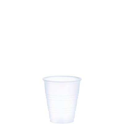 Dart Conex Galaxy Polystyrene Plastic Cold Cups, 5 oz, 100 Sleeve, 25 Sleeves/Carton (Y5CT)