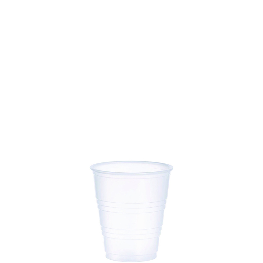 Dart Conex Galaxy Polystyrene Plastic Cold Cups, 5 oz, 100 Sleeve, 25 Sleeves/Carton (Y5CT)