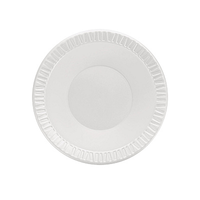 Dart Quiet Classic Laminated Foam Dinnerware Bowls, 10 to 12 oz, White, 125/Pack, 8 Packs/Carton (12BWWQR)
