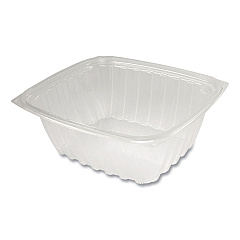 Dart ClearPac Containers, 32 oz, 9.4 x 6.8 x 2.1, Plastic, 63/Pack, 8 Pack/Carton (C32DER)