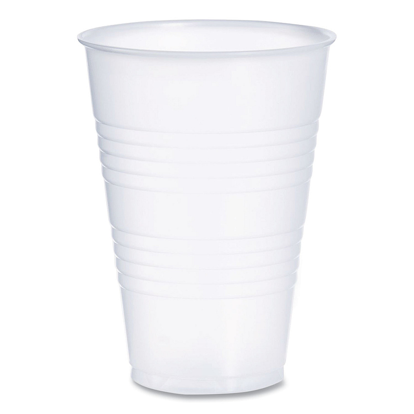 Dart Conex Galaxy Polystyrene Plastic Cold Cups, 14 oz, 50 Sleeve. 20 Bags/Carton (Y14)