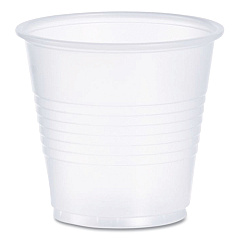Dart Conex Galaxy Polystyrene Plastic Cold Cups, 3.5 oz, 100 Sleeve, 25 Sleeves/Carton (Y35)