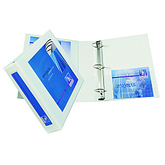 AbilityOne 7510017034466, SKILCRAFT Framed Slant-D Ring View Binder, 3 Rings, 2" Capacity, 11 x 8.5, White