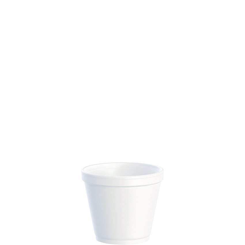 Dart Food Containers, 8 oz, White, 1,000/Carton (8SJ12)