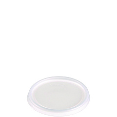 Dart Non-Vented Cup Lids, Fits 6 oz Cups, 2, 3.5, 4 oz Food Containers, Translucent, 1,000/Carton (6JLNV)