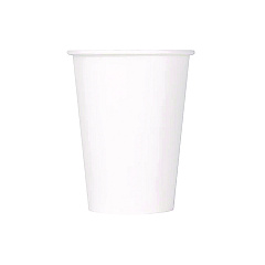 Karat Double Poly Paper Cold Cups, 12 oz, White, 1,000/Carton (CKCP12W)