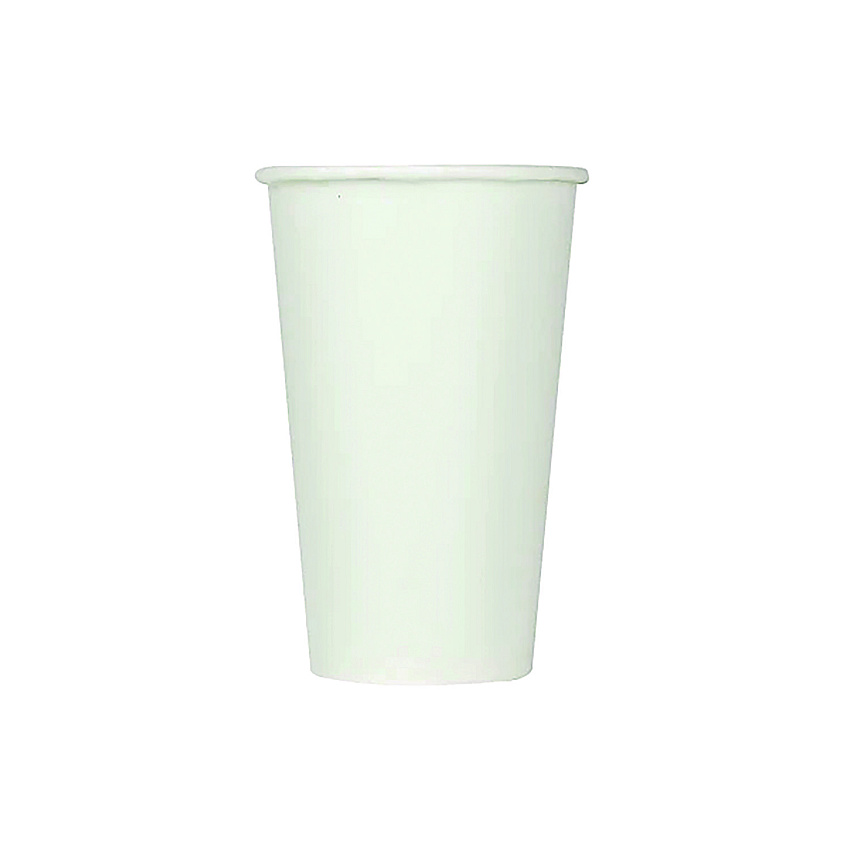 Karat Double Poly Paper Cold Cups, 16 oz, White, 1,000/Carton (CKCP16W)