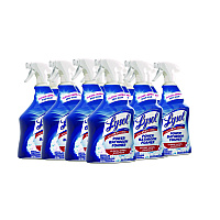 LYSOL Brand Disinfectant Power Bathroom Foamer, Liquid, Atlantic Fresh, 32 oz Spray Bottle, 12/Carton (02699CT)