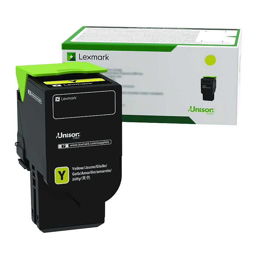 Lexmark 78C0XYG Yellow Toner Cartridge