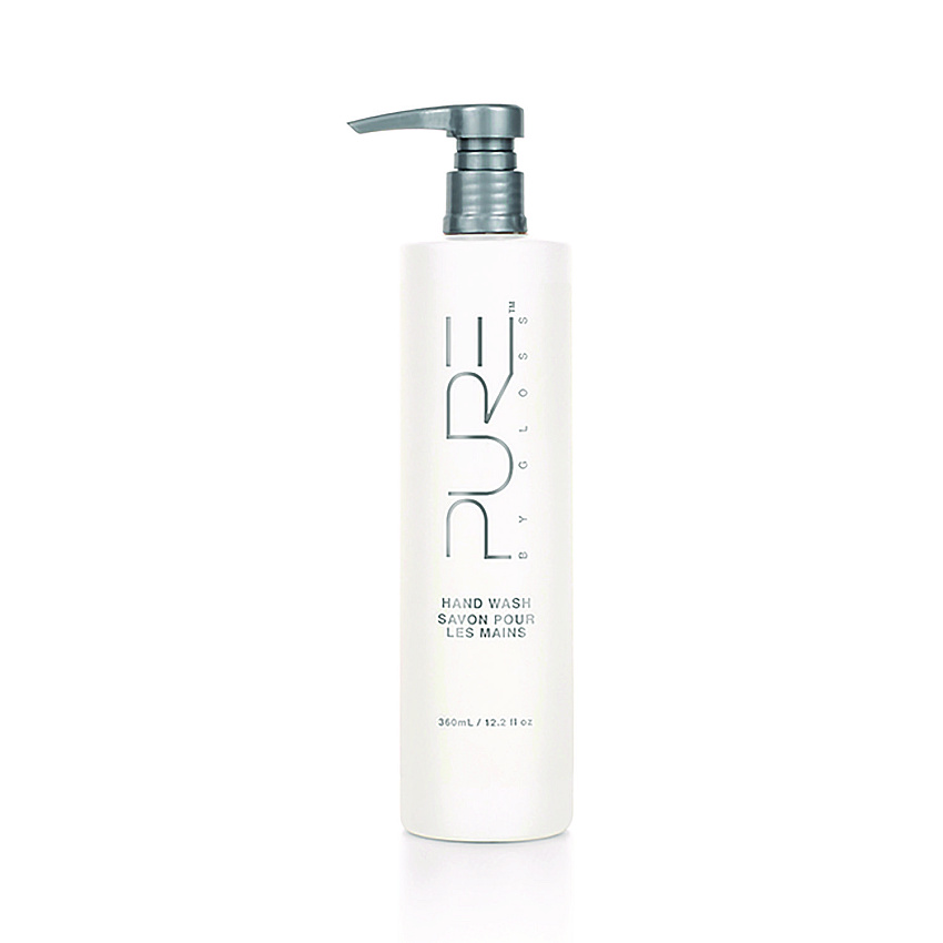 Pure by Gloss Hand Wash, Vibrant Lemon, 12.2 oz Bottle, 12/Carton (100427)