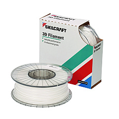 Compatible AbilityOne 7045017057353, SKILCRAFT 3D Printer Acrylonitrile Butadiene Styrene Filament, 1 kg Spool, 2.85 mm, White