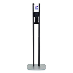 PURELL ES10 Dispenser Floor Stand with Automatic Hand Sanitizer Dispenser, 15.56 x 11.75 x 51.82, Graphite (8214DS)