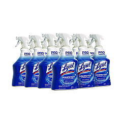 Lysol Disinfectant Bathroom Cleaner, 32 oz Spray Bottle, 12/Carton (04685CT)