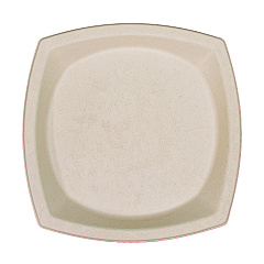 Dart Compostable Fiber Dinnerware, ProPlanet Seal, Plate, 10 x 10, Tan, 125/Pack (10PSC1PFPK)