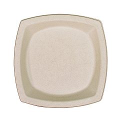 Dart Compostable Fiber Dinnerware, ProPlanet Seal, Plate, 8.25 x 8.25, Tan, 125/Pack (8PSC1PFPK)